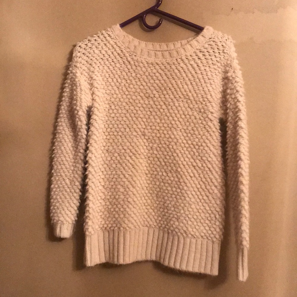 White sweater